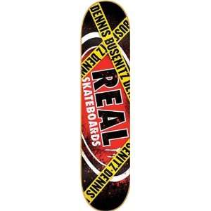  Real Busenitz Caution Large Deck 8.12 Skateboard Decks 