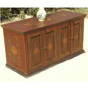   Storage Country Buffet Sideboard Credenza Table: Furniture & Decor