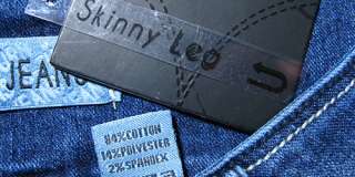 Brazilian,Colombian Style Washed Skinnny Blue Jeans  