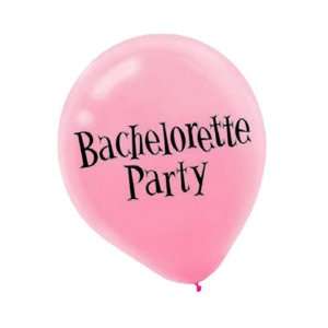    Pink Bachelorette Party Balloons (6 pc)