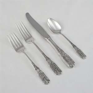 Milburn Rose by Westmoreland, Sterling 4 PC Setting, Luncheon Size 