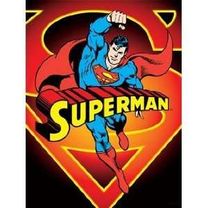 DC Comics Superman In Flight Fabric Poster 