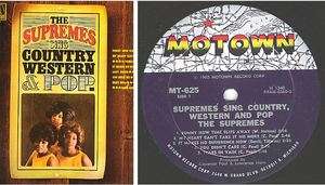 The Supremes / Sing Country Western + Pop / 1965 / Motown MT 625 / w 