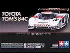 TAM24289 Toyota Toms 84C #36 Race Car 1/24 Tamiya