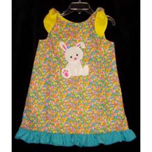    Fuzzy Minky Bunny Jellybean Dress Baby & Toddler Sizes Baby