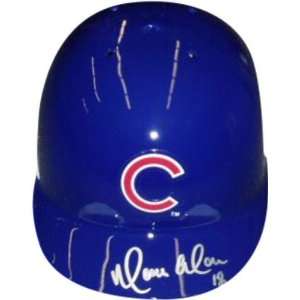 Moises Alou Chicago Cubs Autographed Riddell Mini Batting Helmet 