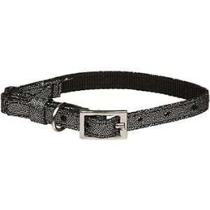   Create a Collar Sparkle Charm Cat Collar in Black, Small: Pet Supplies