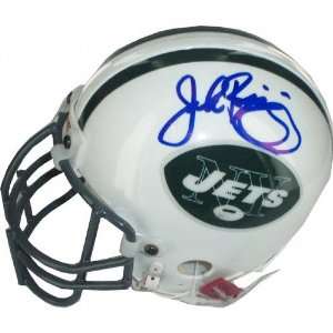  John Riggins New York Jets Autographed Mini Helmet: Sports 