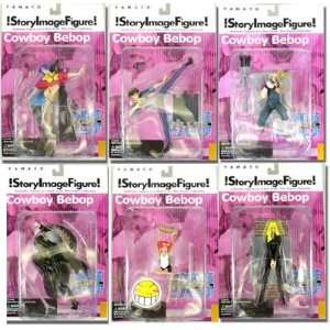  Cowboy Bebop Mini Figures Set: Toys & Games