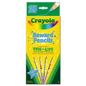  Crayola® Reward Woodcase Pencil PENCIL,REWARD,24/ST,AST 