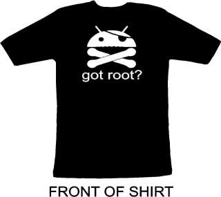 got root? shirt funny android super user t shirt 63  