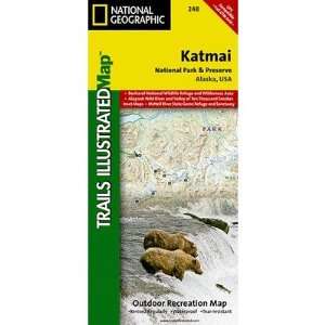  Katmai National Park and Preserve Map: Office Products