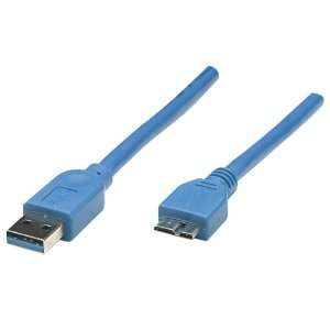  2m Blue SuperSpeed USB Cable Electronics