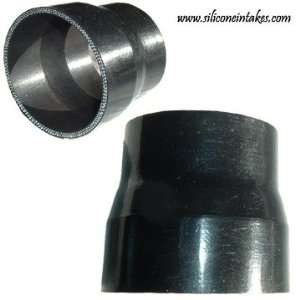  Silicone Reducer, 1.875 to 1.75   Black Automotive