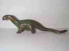 srg metal brontosaurus dinosaur museum souvenir large returns not 