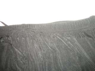 RONNIE NICOLE Black brown 2 piece pants top beads 8  