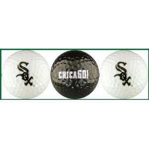  Chicago White Sox Golf Balls w/ Baseball: Sports 