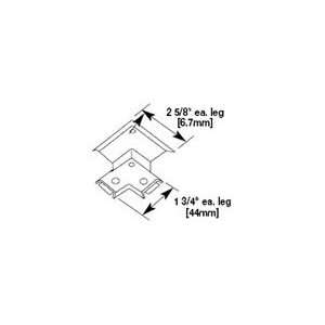   Flat 90 Elbow for 1500 Overfloor Cable Raceway