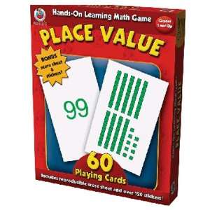   PLACE VALUE GR 1 6 HANDS ON LEARNING MATH GAMES: Office Products