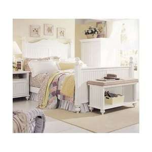  Summerhaven Scallop Top Low Post Bed   Double