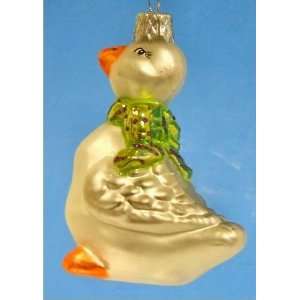  Goose German Glass Christmas Tree Ornament: Home & Kitchen