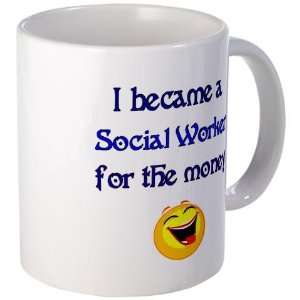 Laughing Social Worker Social worker Mug by  
