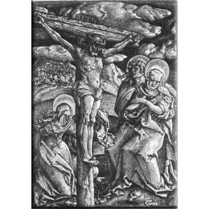  Crucifixion 21x30 Streched Canvas Art by Baldung, Hans 