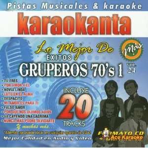Karaokanta KAR 8024   Gruperos 70s 1 / Lo Mejor de   Spanish CDG
