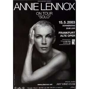  Annie Lennox   Pavement Cracks 2003   CONCERT   POSTER 