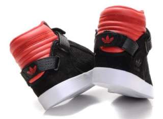 Adidas Originals Adi Rise Mid Mens US 10 Black Red Shoe Sneaker 