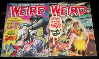 Horror Comic Magazine Collection 41pc Lot 1960s 70s Eerie 