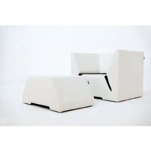  Nolen Niu Divide Armchair with Ottoman Divide Armchair 