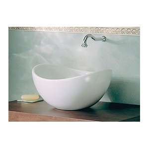  Cheviot Dover Vessel Sink 1294W White: Home Improvement