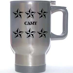  Personal Name Gift   CAMY Stainless Steel Mug (black 