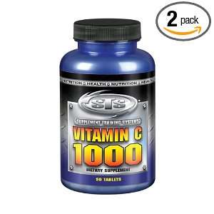  STS Vitamin C 1000, 90 Tablets (Pack of 2): Health 