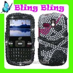 NET 10 STRAIGHT TALK Case Cover Samsung R355C BLING SKU  