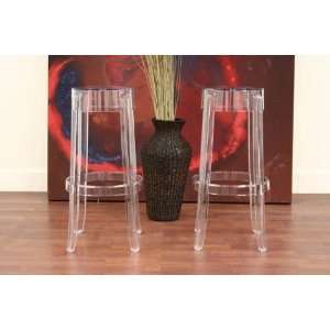  Wholesale Interiors PC 502A clear Bar stool: Home 