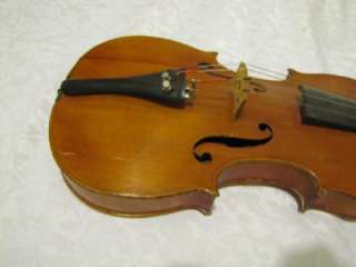 VINTAGE GERMAN STRADIVARIUS COPY 4/4 VIOLIN FANCY TUNING PEGS GERMANY 