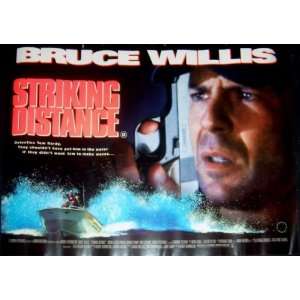 STRIKING DISTANCE 1993 12 X 16 MINI MOVIE POSTER