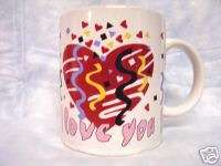 LOVE YOU, AND A FIREWORKS OF LOVE, COFFEE CUP, MUG  