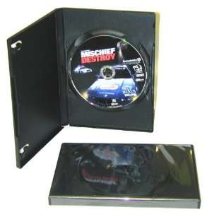 Empty Standard Black 14mm Replacement Boxes / Cases for Standard DVD 