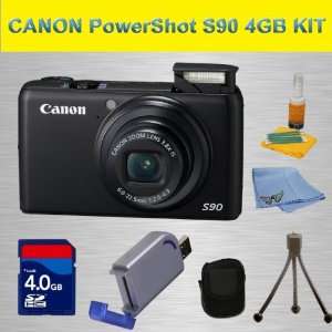  Canon PowerShot S90 10MP Digital Camera with 3.8x Wide 
