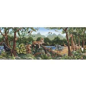  Jungle Animals Large Wall Mural