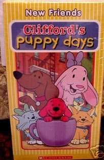 CLIFFORDS PUPPY DAYS NEW FRIENDS VHS BIG RED DOG NEW 012236138495 