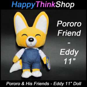 Pororo & His Friends   Cute Eddy 11 Doll + Bonus Pororo Sticker 
