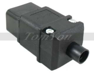 IEC 320 C20 power adapter male plug rewirable connector socket 16A 