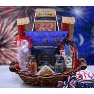 American Pride Gourmet Food Gift Basket: Grocery & Gourmet Food