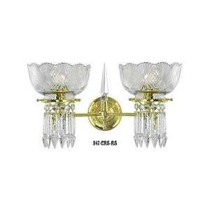  Crystal Prism Oxley Giddings Double Sconce: Everything 