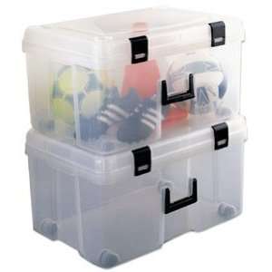    The Container Store Storage Trunk w/ Handle: Home & Kitchen