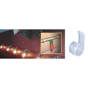   Pack of 20 Outdoor Christmas Light Siding Hook Clips: Home & Kitchen